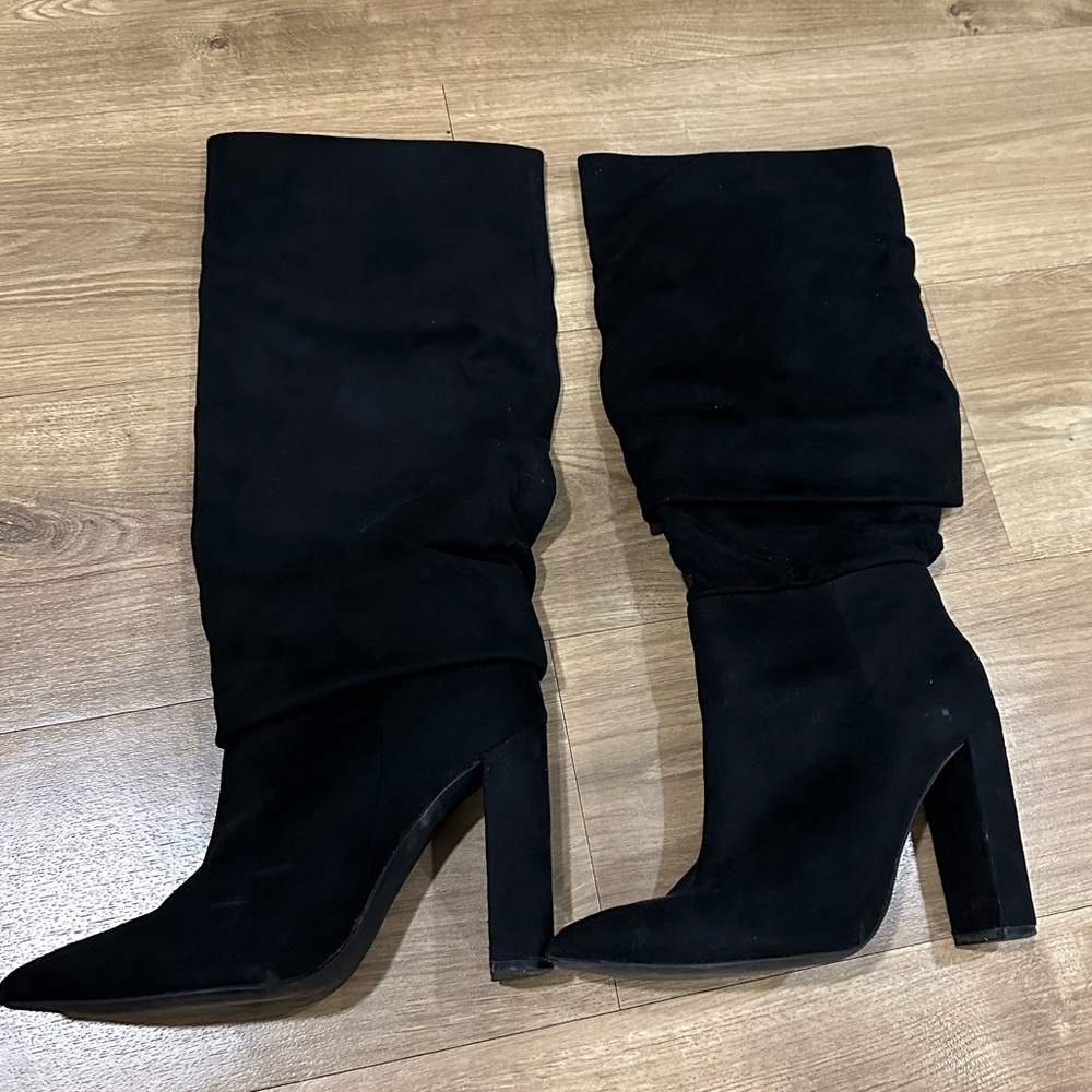 STEVE MADDEN - Slouchy Tall Heeled Boots
